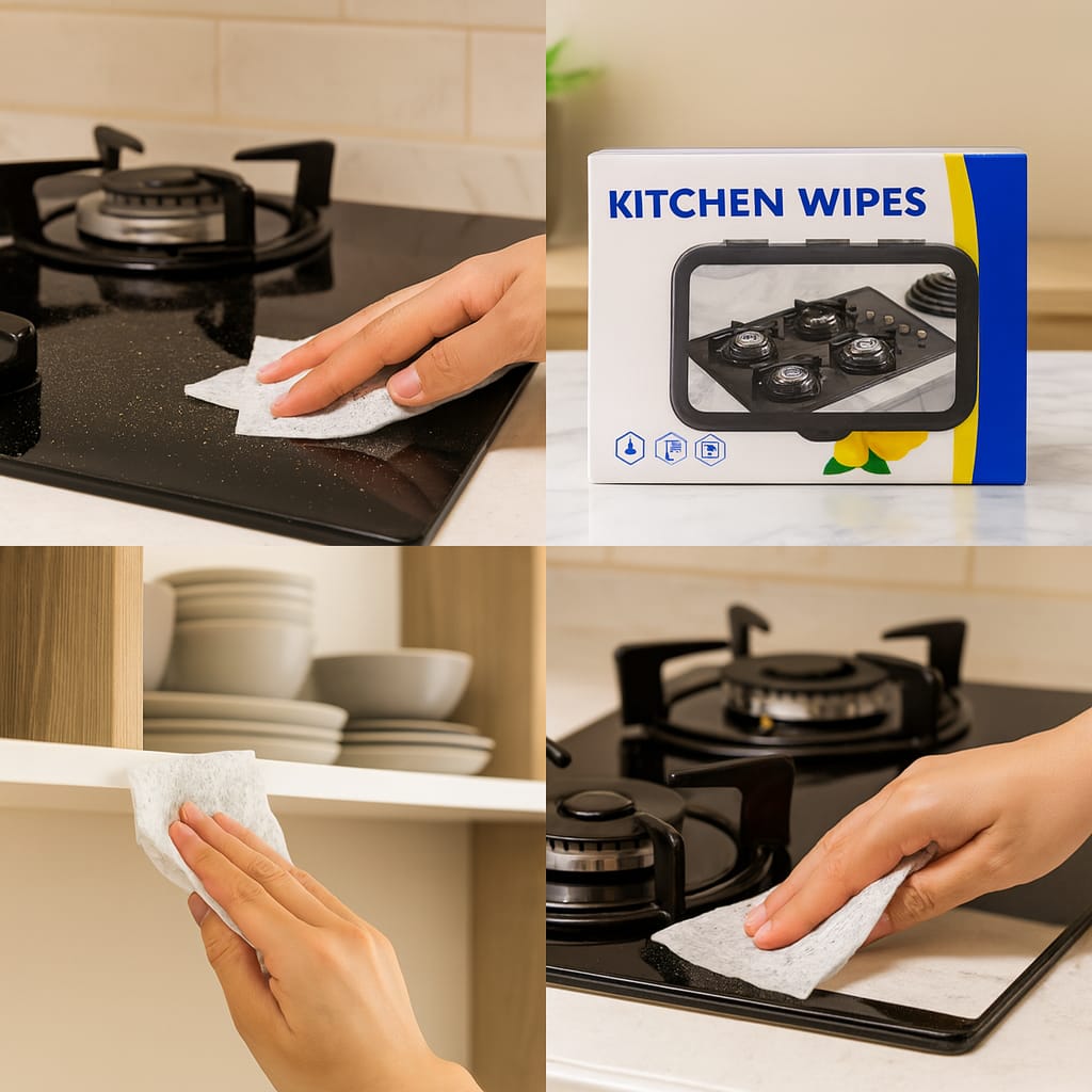 Big Size Kitchen Wipes 40 Piece — Pack of 02