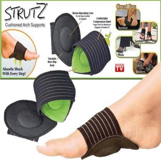 Strutz Foot Arch Support – Comfortable & Lightweight Arch Support for Daily Use