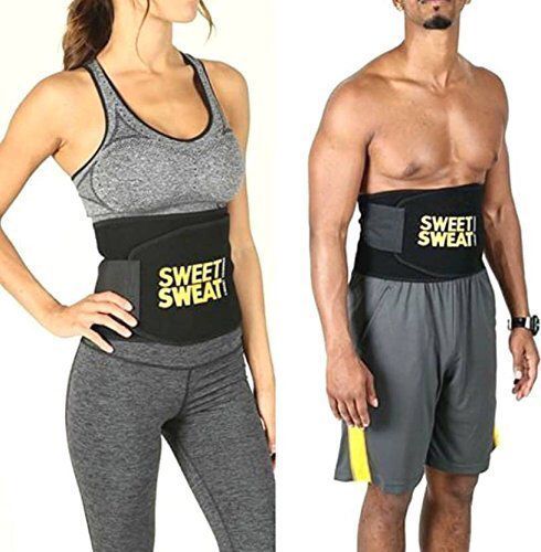 Premium Sweat Waist Trimmer Belt – Adjustable Workout & Gym Sweat Belt for Men & Women