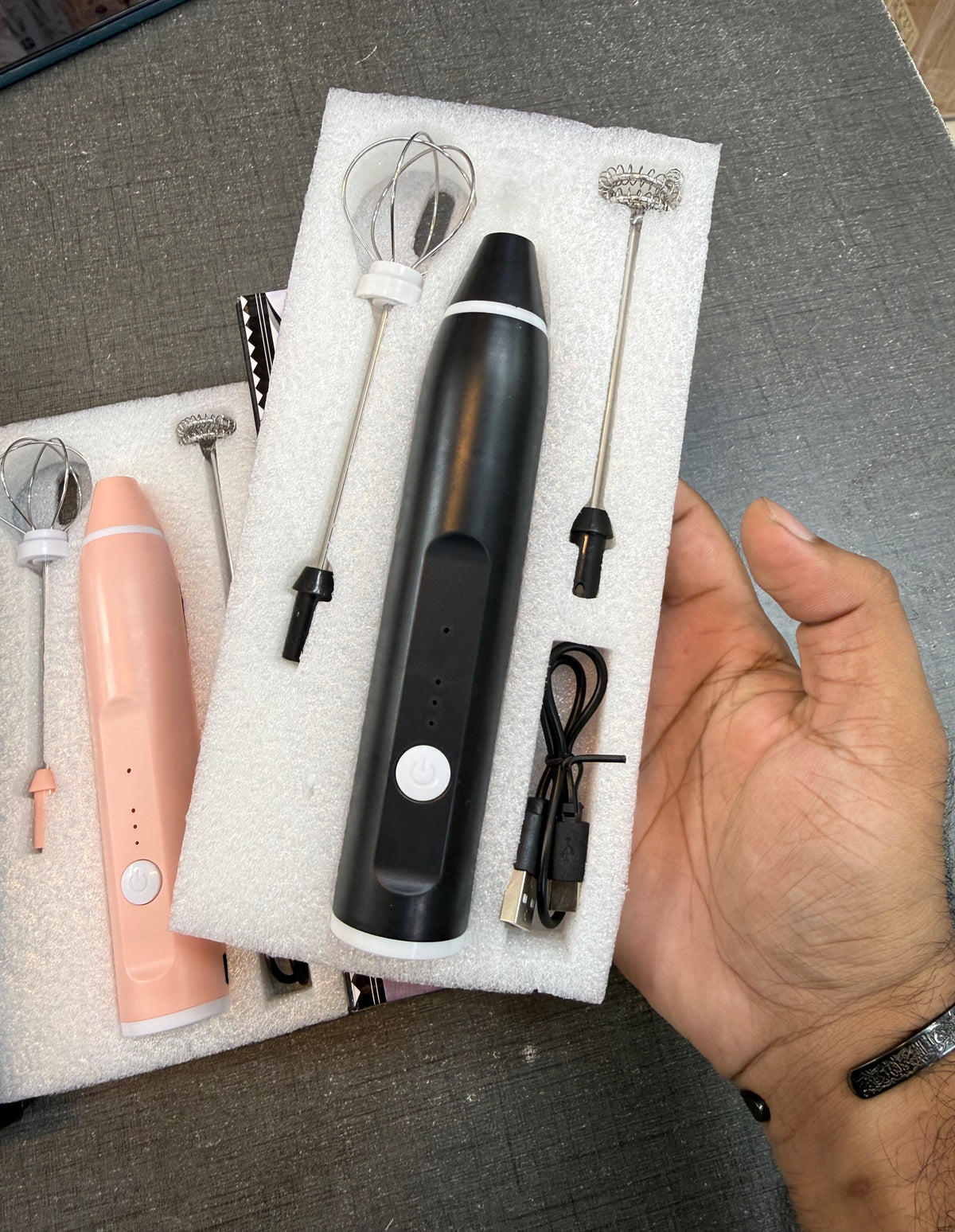 Heavy Quality Rechargeable Coffee Beater