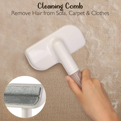 3-in-1 Pet Grooming Comb with Blue Light