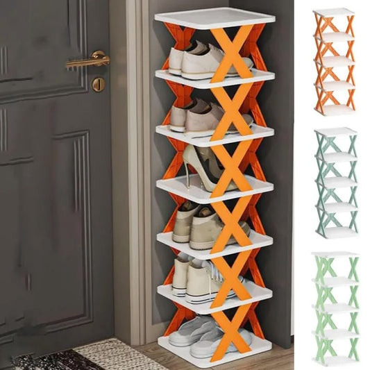 Multi-Functional X-Shape Premium Stackable Rack
