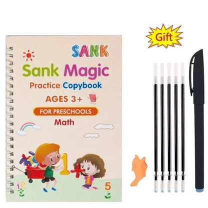 Sank Magic Children Writing Book (Kids)  4-Piece Set