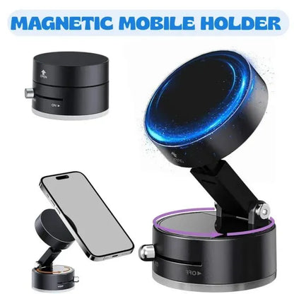 Premium Magnetic Mobile Holder | Strong Grip 360° Rotation