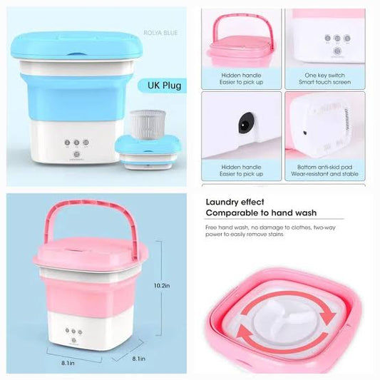 5 Litre Foldable Washing Machine – Portable Mini Washer for Baby Clothes, Socks & Small Laundry
