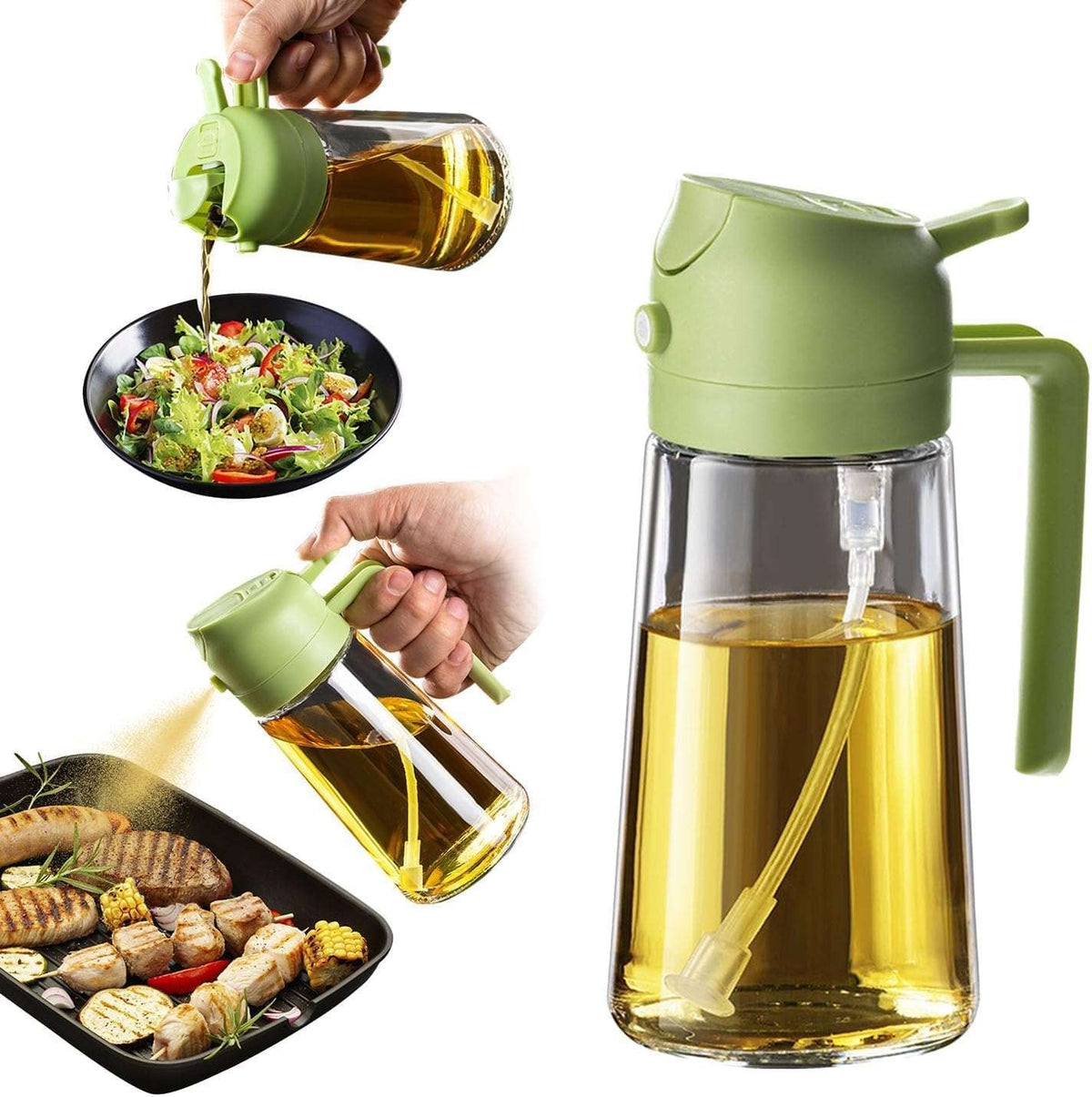 2-in-1 Oil Spray Bottle