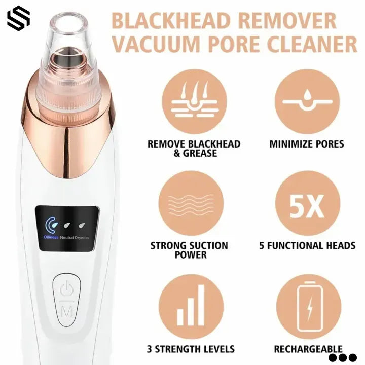 Premium 5-in-1 Blackhead Remover
